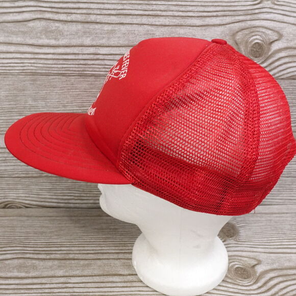 VINTAGE ST LOUIS CARDINALS WORLD SERIES FEVER 1987 80s TRUCKER SNAPBACK HAT CAP - Picture 5 of 11